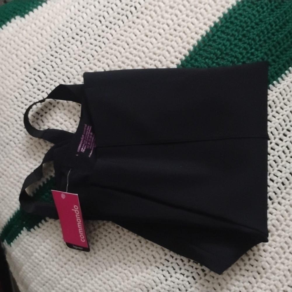 Commando Bonded Control Front Seam Stirrup Leggings in Black Sz L NWT - Picture 5 of 5